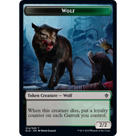 Wolf Token - Foil