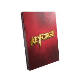 Gamegenic - Keyforge 40 Logo Sleeves - Red