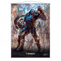 Ultra Pro - Stained Glass Planeswalkers Wall Scroll - Scroll Karn