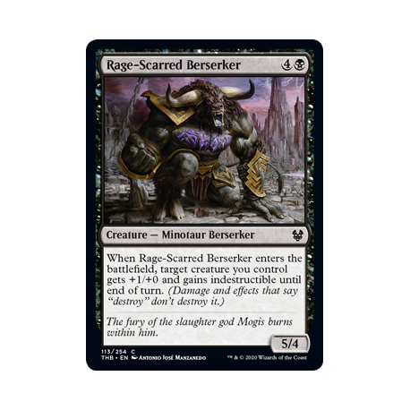 Berserker Sfregiato dalla Rabbia - Foil