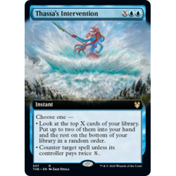 Thassa's Intervention (Extended) - Foil