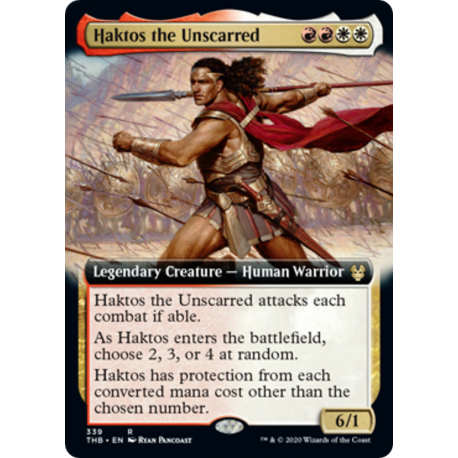 Haktos the Unscarred (Extended) - Foil