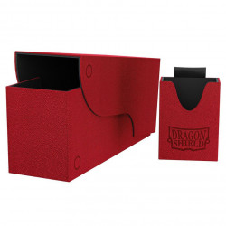 Dragon Shield - Nest+ Deck Box 300 - Red/Black