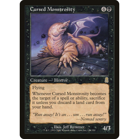 Cursed Monstrosity - Foil