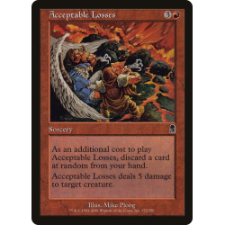 Acceptable Losses - Foil