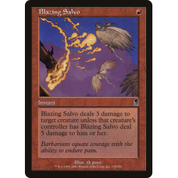 Blazing Salvo - Foil