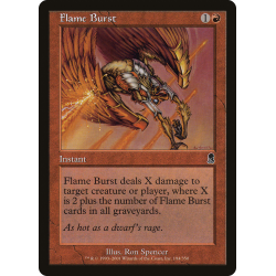 Flame Burst - Foil