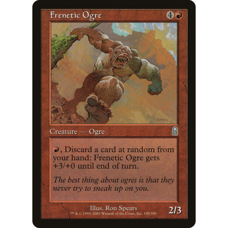 Ogre frénétique - Foil