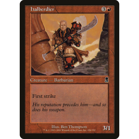 Hallebardier - Foil