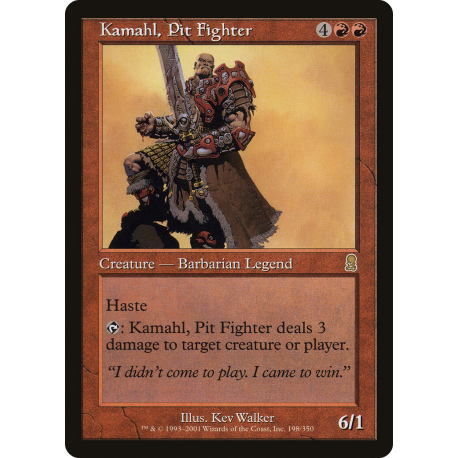 Kamahl, Pit Fighter