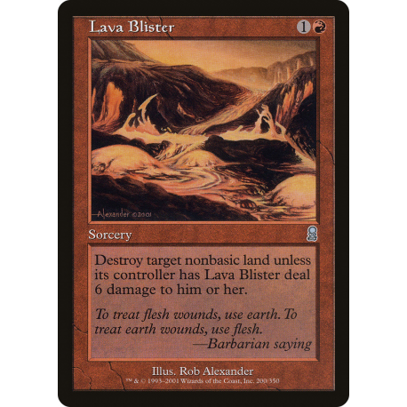 Lava Blister