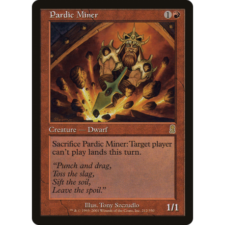 Minatore Pardico - Foil