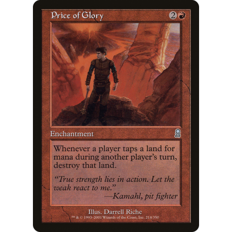 Price of Glory - Foil