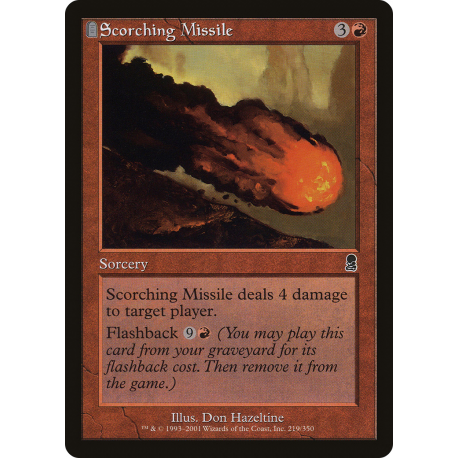 Scorching Missile - Foil