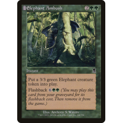 Elephant Ambush - Foil