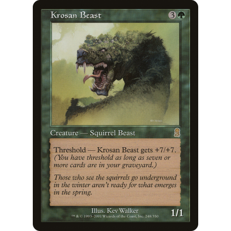 Krosanische Bestie - Foil