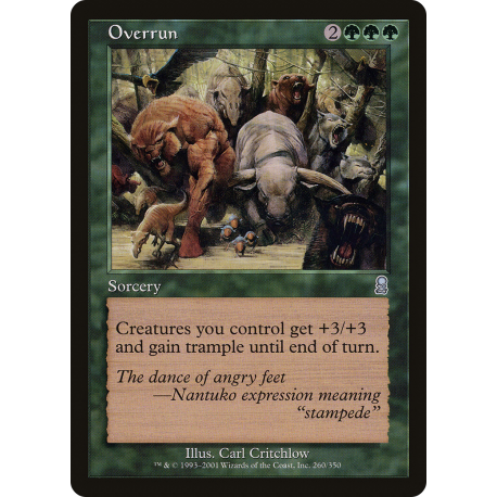 Overrun - Foil