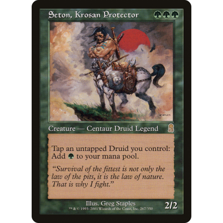 Seton, Krosan Protector