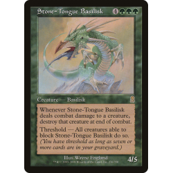 Stone-Tongue Basilisk - Foil