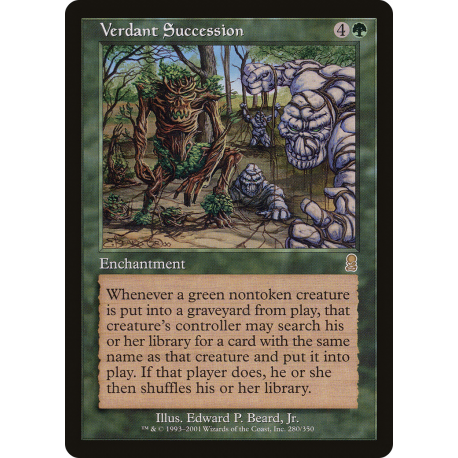 Verdant Succession - Foil