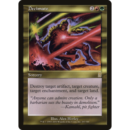 Décimation - Foil