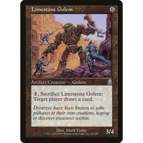 Limestone Golem - Foil