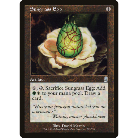 Sungrass Egg - Foil