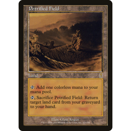 Versteinertes Feld - Foil