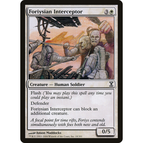 Foriysian Interceptor - Foil