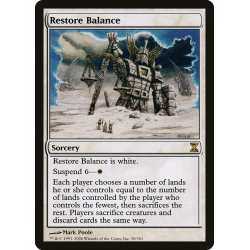 Restore Balance - Foil