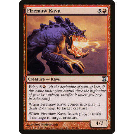 Kavu Fauce Infuocata