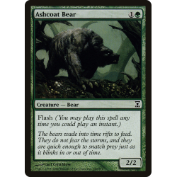 Orso dal Manto Cinerino - Foil