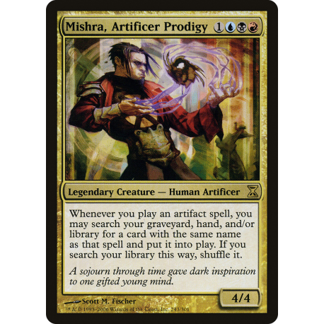 Mishra, prodige artificier