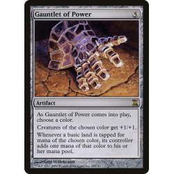 Gantelet de pouvoir - Foil