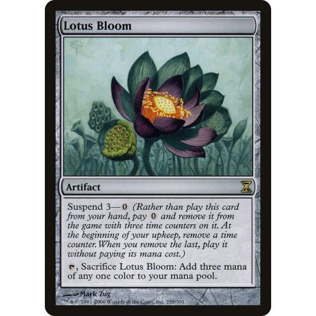 Floraison de lotus