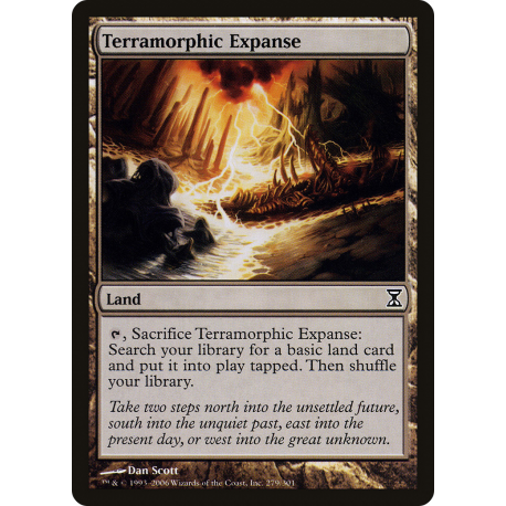 Immensité terramorphe - Foil