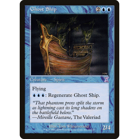 Ghost Ship - Foil