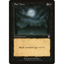 Bad Moon - Foil