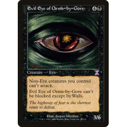 Evil Eye of Orms-by-Gore - Foil