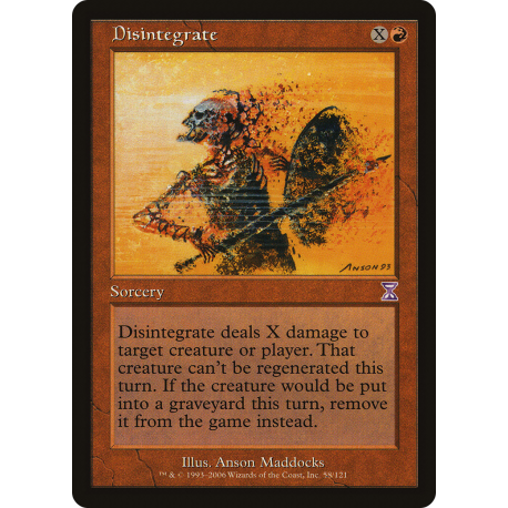 Disintegrazione - Foil