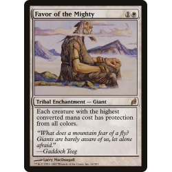 Favor of the Mighty - Foil