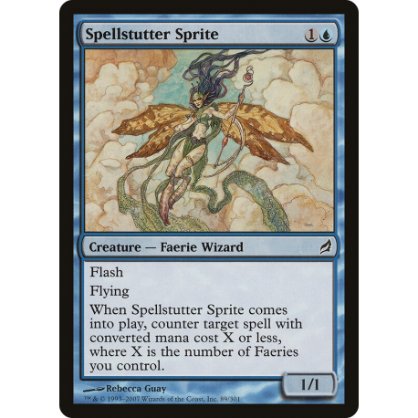 Spellstutter Sprite - Foil