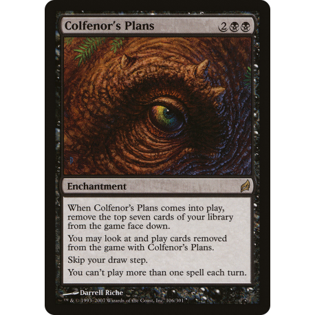 Plans de Colfénor - Foil