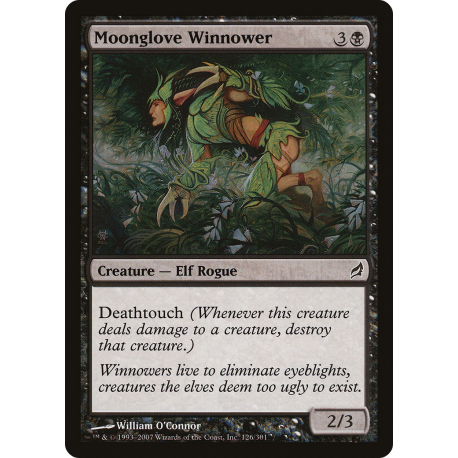 Vanneur à la digitale lunaire - Foil