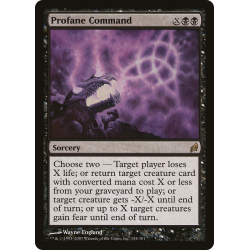 Commandement profane - Foil