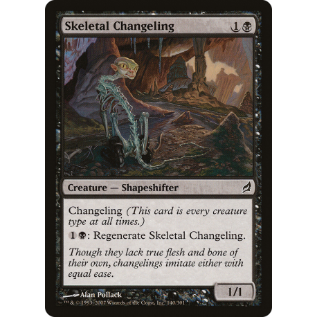 Changelin squelettique - Foil