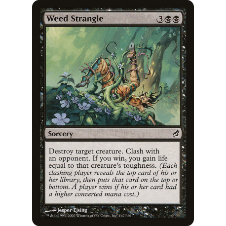 Strangulation végétale - Foil