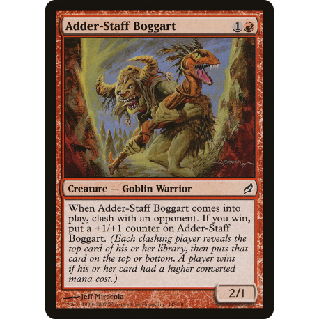 Adder-Staff Boggart - Foil