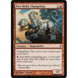 Changelin au ventre de feu - Foil