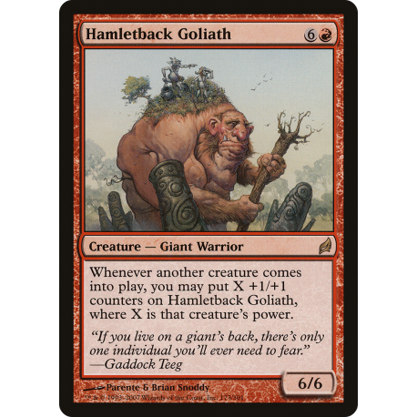 Goliath dos-ménil - Foil